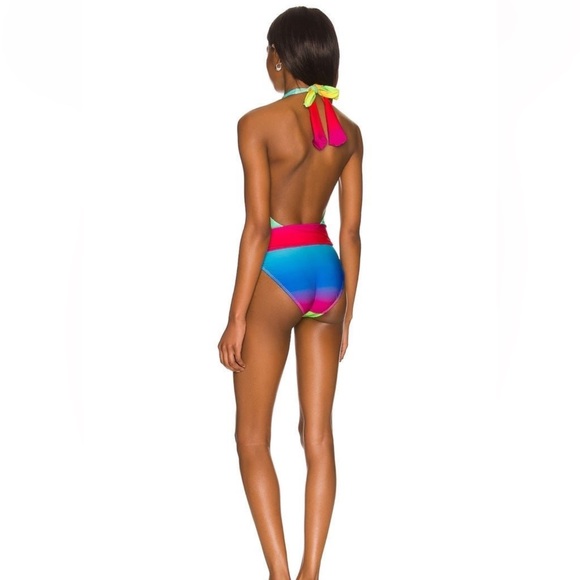 Revolve Neon One Piece swimsuit - x Revolve Alex One Piece - Picture 3 of 5